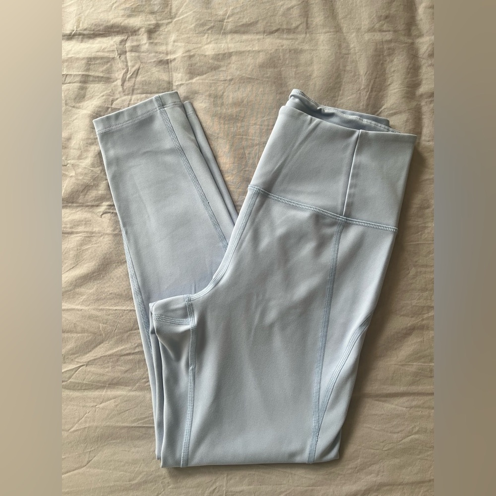 Girlfriend Collective Soft Blue Leggings